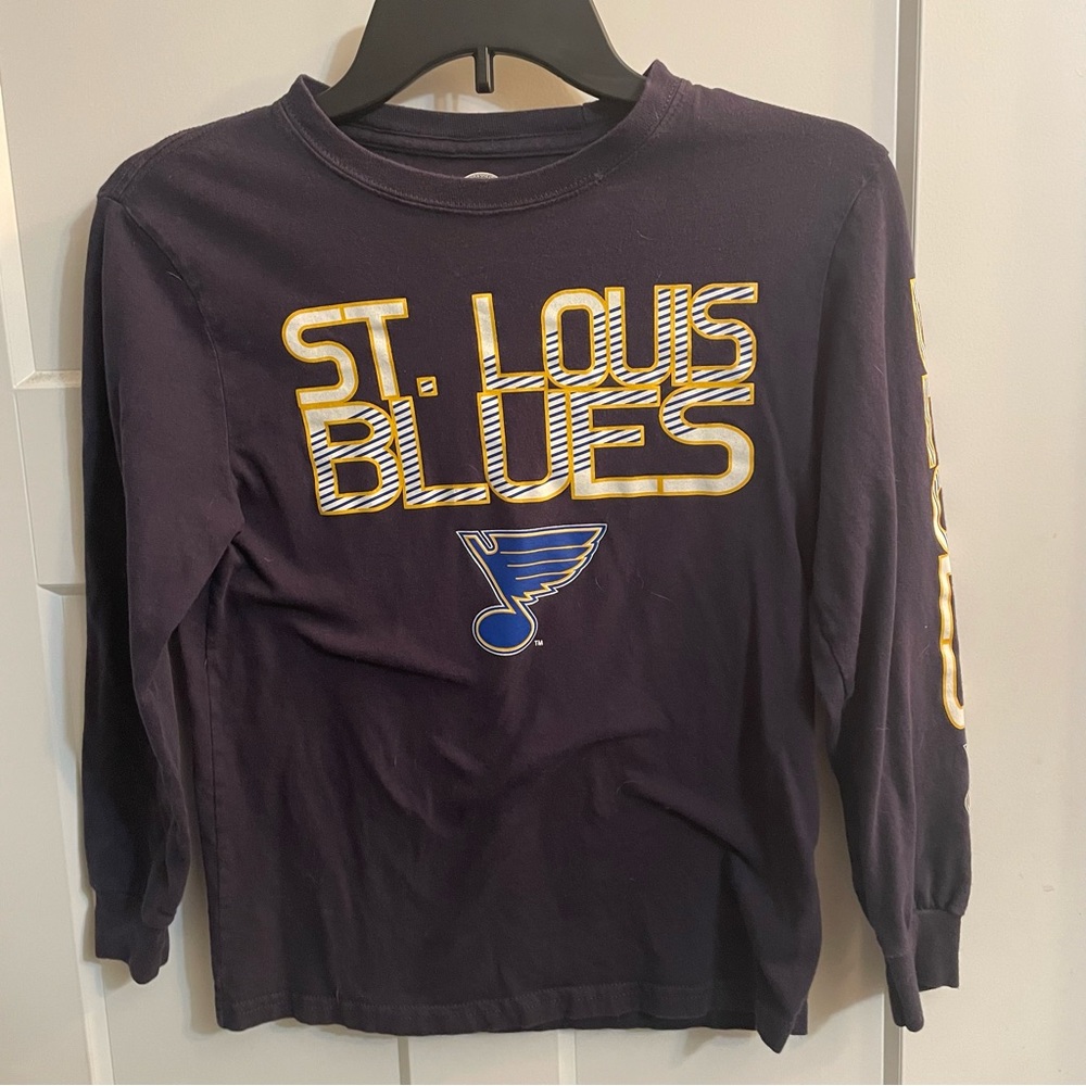 NHL ST.LOUIS BLUES kids size 8 long sleeve